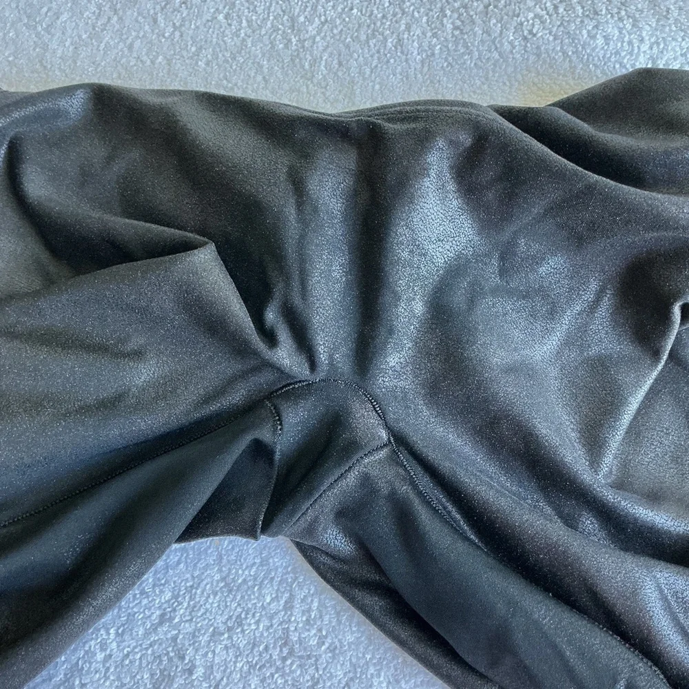 SPANX Charcoal High-Waisted Leggings